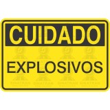 Cuidado - explosivos